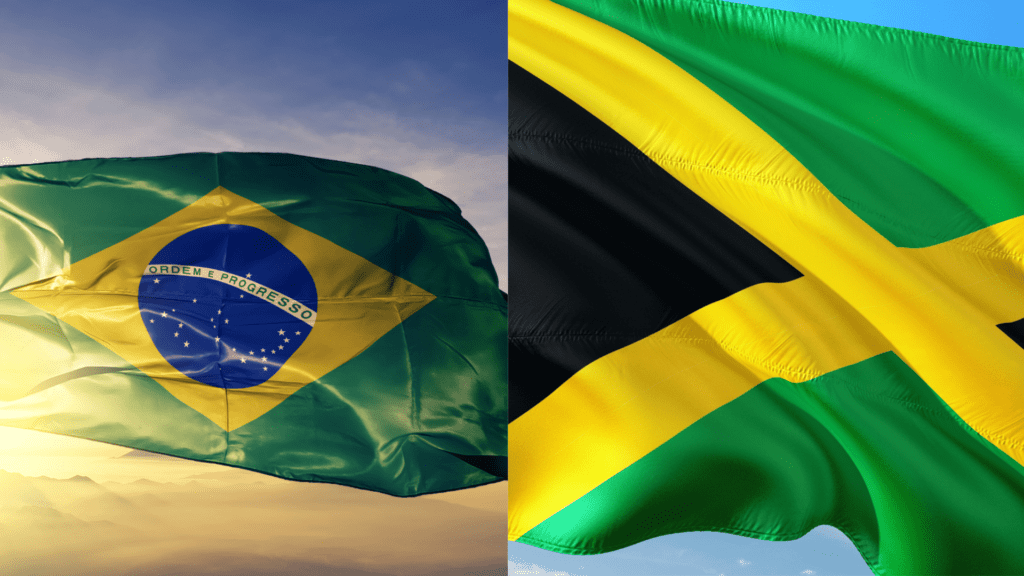 Brasil e Jamaica