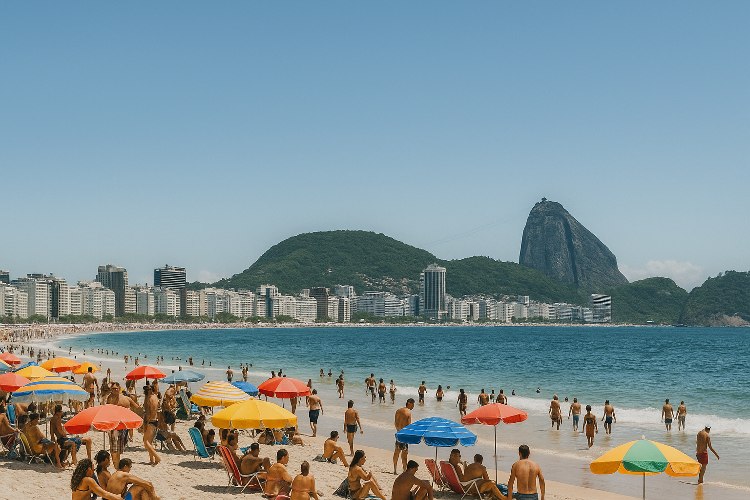 O Brasil bate recorde de turistas internacionais em janeiro de 2025