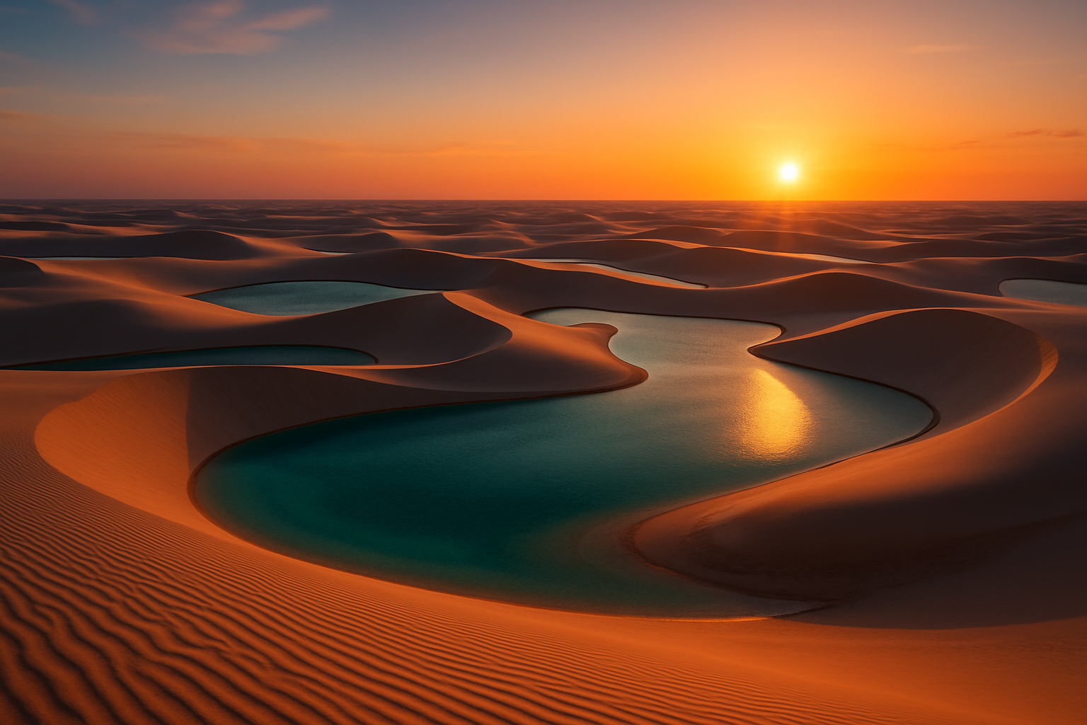 Lençóis Maranhenses: o paraíso das dunas e lagoas