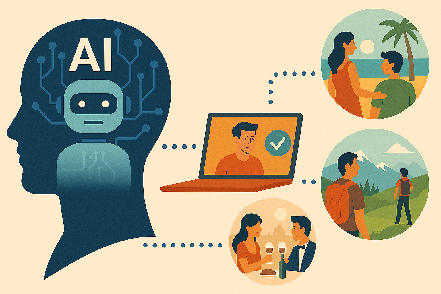 Como usar inteligência artificial para criar pacotes de viagem