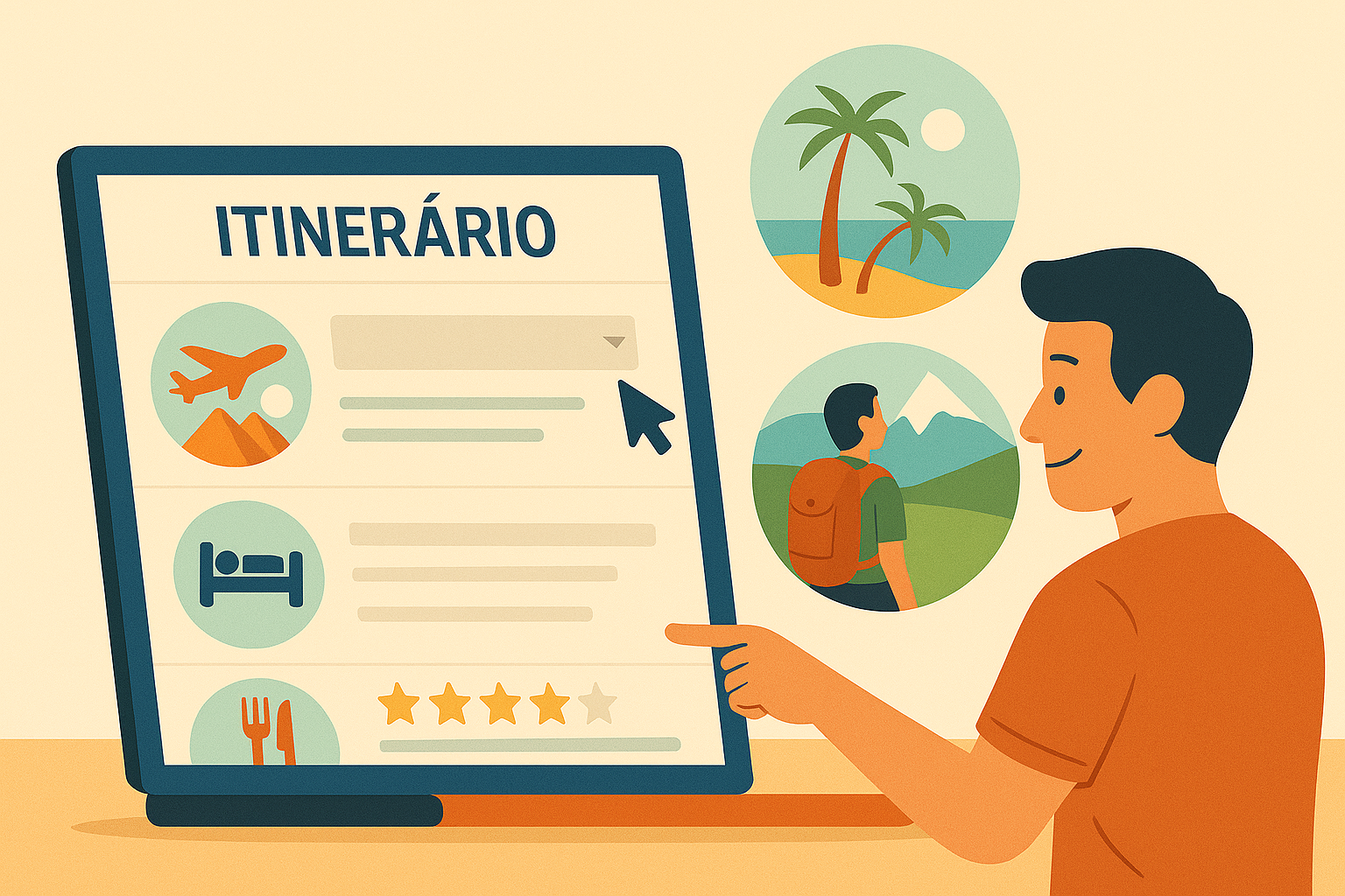 Roteiros dinâmicos: como oferecer pacotes flexíveis