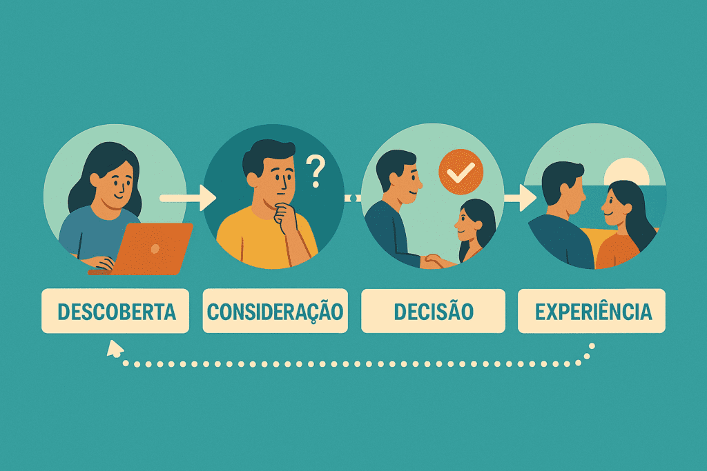 A jornada do cliente