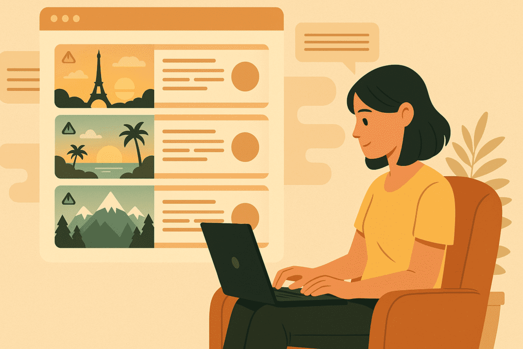Agência de Viagens no Google